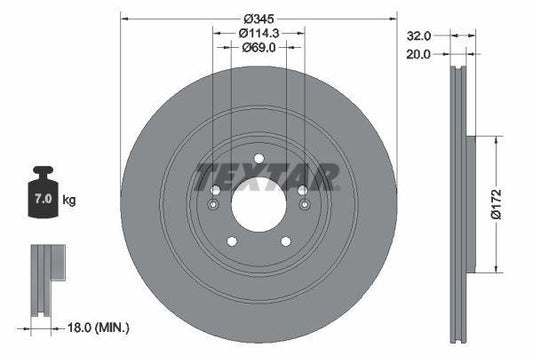 Front brake discs - Smoothbev