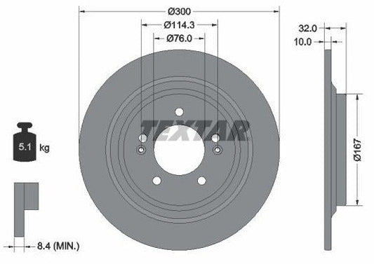 Rear brake discs - Smoothbev