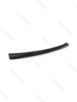Rear bumper cover, dark, Q4 E-tron